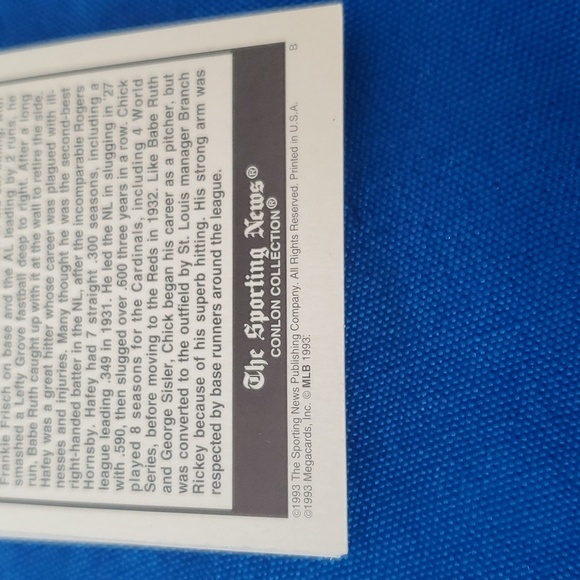 4/$20 1993 MLB Conlon Collection Baseball Cards opened pack 15 cards - Picture 8 of 9